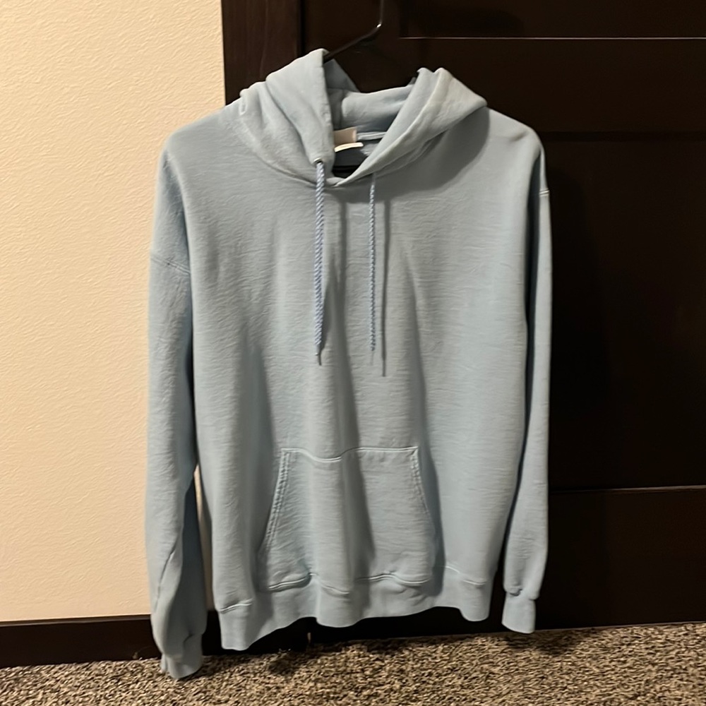 Hanes Light Blue Hoodie